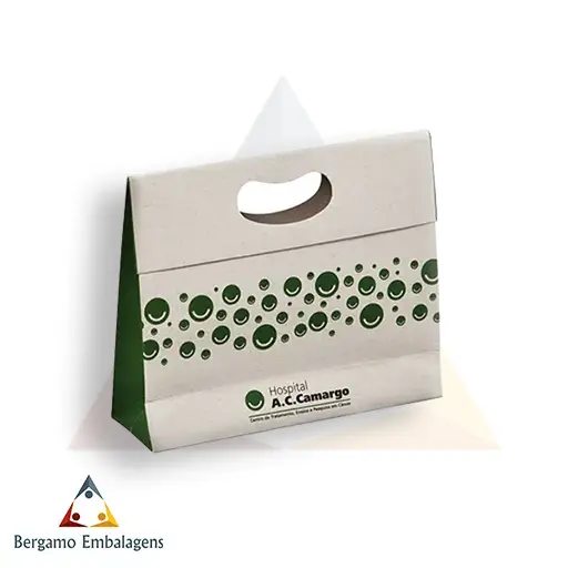 Sacolas de papel personalizadas reciclados