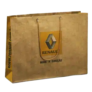 Sacola de Papel Kraft Personalizada