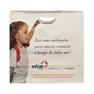 Sacola de papel reciclado personalizado